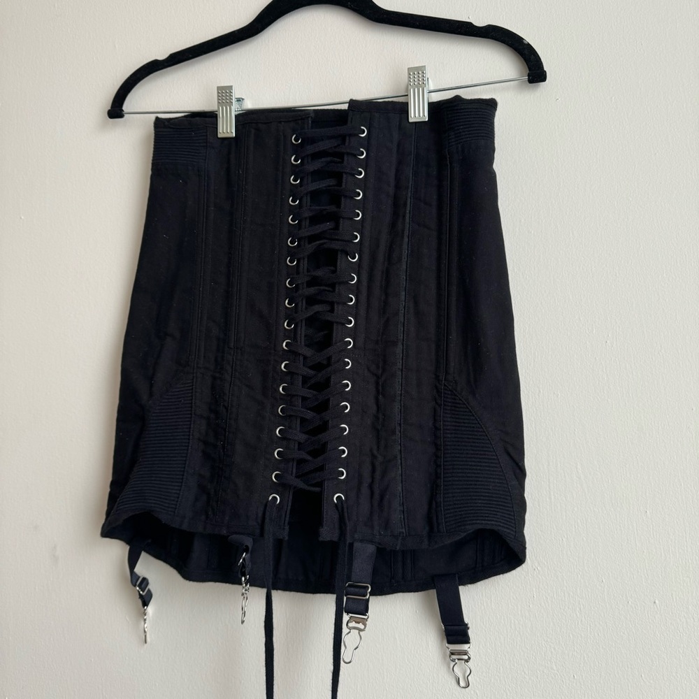 Orseund Iris Black Gamine Skirt